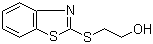 2-(2-Benzothiazolylthio)ethanol molecular structure (CAS 4665-63-8)