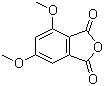 3,5-Dimethoxyphthalic anhydride molecular structure (CAS 4670-17-1)