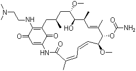 Alvespimycin molecular structure (CAS 467214-20-6)