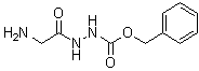 2-(2-Aminoacetyl)hydrazinecarboxylic acid phenylmethyl ester molecular structure (CAS 46742-14-7)