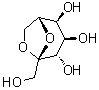 2,7-脱水-D-景天庚酮糖分子结构 (CAS 469-90-9)