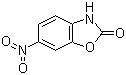 结构式 CAS# 4694-91-1, 6-硝基苯并恶唑-2(3H)-酮