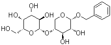 苄基 4-O-beta-D-吡喃半乳糖基-alpha-D-吡喃木糖苷分子结构 (CAS 469860-87-5)