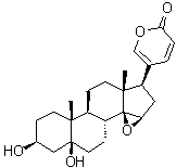海蟾蜍毒素分子结构 (CAS 470-42-8)