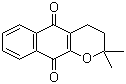 alpha-Lapachone molecular structure (CAS 4707-33-9)