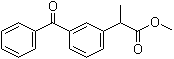 structure of CAS# 47087-07-0, Methyl 2-(3-benzoylphenyl)propanoate;Ketoprofen methyl ester