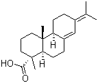 structure of CAS# 471-77-2, Neoabietic acid;CTCM 189; NSC 5007; (1R,4aR,4bS,10aR)-1,2,3,4,4a,4b,5,6,7,9,10,10a-Dodecahydro-1,4a-dimethyl-7-(1-methylethylidene)-1-phenanthrenecarboxylic acid