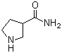 structure of CAS# 471254-10-1, 3-Pyrrolidinecarboxamide