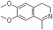 6,7-Dimethoxy-1-methyl-3,4-dihydroisoquinoline molecular structure (CAS 4721-98-6)
