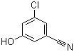 3-Chloro-5-hydroxybenzonitrile molecular structure (CAS 473923-97-6)