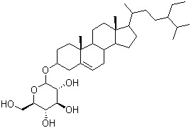 西托糖苷分子结构 (CAS 474-58-8)