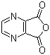 2,3-吡嗪二酸酐分子结构 (CAS 4744-50-7)