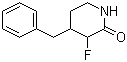 结构式 CAS# 475152-19-3, 3-氟-4-苄基哌啶酮