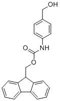 4-(Fmoc-amino)benzyl Alcohol molecular structure (CAS 475160-83-9)