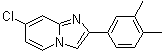 7-Chloro-2-(3,4-dimethylphenyl)-imidazo[1,2-a]pyridine molecular structure (CAS 475992-33-7)