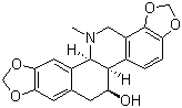 白屈菜碱分子结构 (CAS 476-32-4)