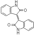 Isoindigo molecular structure (CAS 476-34-6)