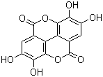 结构式 CAS# 476-66-4, 鞣花酸