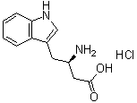 (betaR)-beta-Amino-1H-indole-3-butanoic acid monohydrochloride molecular structure (CAS 477250-51-4)