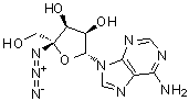 4'-C-Azidoadenosine molecular structure (CAS 478182-33-1)