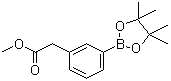 3-(2-Methoxy-2-oxoethyl)phenylboronic acid pinacol ester molecular structure (CAS 478375-42-7)