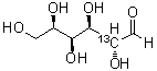 D-Gulose-2-<sup>13</sup>C molecular structure (CAS 478529-73-6)