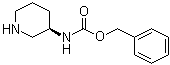 Benzyl (R)-piperidin-3-ylcarbamate molecular structure (CAS 478646-32-1)