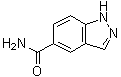 1H-Indazole-5-carboxamide molecular structure (CAS 478829-34-4)