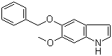 5-Benzyloxy-6-methoxyindole molecular structure (CAS 4790-04-9)