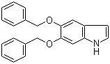 5,6-Bis(benzyloxy)-1H-indole molecular structure (CAS 4790-19-6)