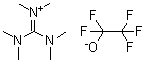 Hexamethylguanidinium pentafluoroethanolate molecular structure (CAS 479024-70-9)