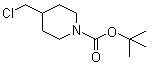tert-Butyl 4-(chloromethyl)-1-piperidinecarboxylate molecular structure (CAS 479057-79-9)