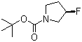 N-trans-BOC-(3S)-Fluoropyrrolidine molecular structure (CAS 479253-00-4)