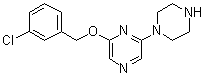 6'-(3-Chlorobenzyloxy)-3,4,5,6-tetrahydro-2H-[1,2']bipyrazine molecular structure (CAS 479683-64-2)