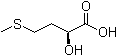 L-2-羟基-4-(甲硫基)丁酸分子结构 (CAS 48042-96-2)