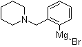 Bromo[2-(1-piperidinylmethyl)phenyl]magnesium molecular structure (CAS 480424-81-5)