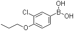 3-Chloro-4-propoxyphenylboronic acid molecular structure (CAS 480438-57-1)