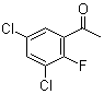 structure of CAS# 480438-93-5, 1-(3,5-Dichloro-2-fluorophenyl)ethanone