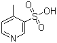 4-甲基吡啶-3-磺酸分子结构 (CAS 4808-71-3)