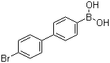 4-Bromobiphenyl-4'-boronic acid molecular structure (CAS 480996-05-2)