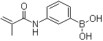 3-Methacrylamidophenylboronic acid molecular structure (CAS 48150-45-4)