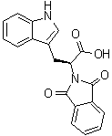 N-Phthaloyl-L-tryptophan molecular structure (CAS 48208-26-0)