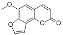 6-甲氧基当归素分子结构 (CAS 483-66-9)