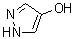 4-Hydroxy-1H-pyrazole molecular structure (CAS 4843-98-5)