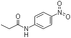 structure of CAS# 4850-93-5, N-(4-Nitrophenyl)propionamide;4-Nitro-propionylanilide