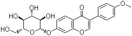 芒柄花苷分子结构 (CAS 486-62-4)