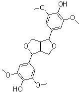 丁香树脂酚分子结构 (CAS 487-35-4)