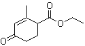2-Methyl-4-oxo-2-cyclohexene-1-carboxylic acid ethyl ester molecular structure (CAS 487-51-4)