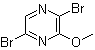 structure of CAS# 489431-66-5, 2,5-Dibromo-3-methoxypyrazine