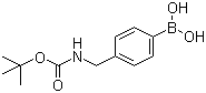4-(N-Boc-aminomethyl)phenylboronic acid molecular structure (CAS 489446-42-6)